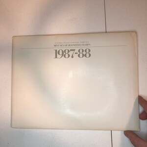 1987-88 USPS Mint Set of Definitive‎ Stamps Item No. 837 with Booklet